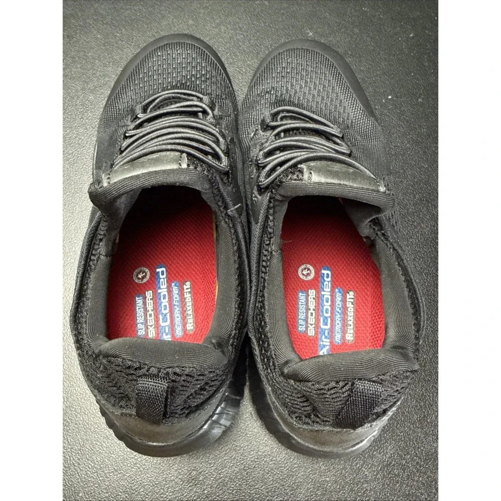 Non Slippery Memory Foam Work Shoes for Men Slip Resistant Work Size 8